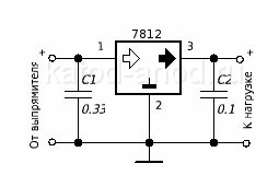 7812 стабилизатор