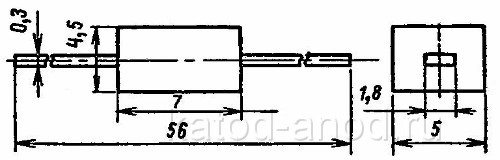 Диод КД105: КД105Б, КД105В, КД105Г