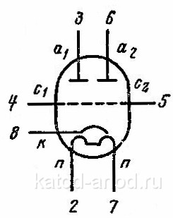 Схема 6Н7С