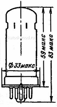 Размеры 6П9