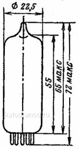 Размеры 6Э5П