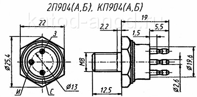 Транзистор КП904