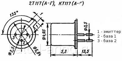 Транзистор КТ117